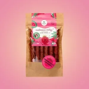 MALINOWE ROLLSY Z NASIONAMI CHIA 50G