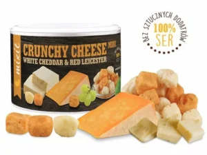 Chrupiący ser: White Cheddar & Red Leicester