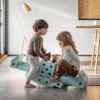 DREAMER SET - KREATYWNE KLOCKI ROZWIJAJĄCE MOTORYKĘ DUŻĄ, MIĘTOWE - obrazek 3