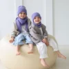 CZAPKA I KOMIN WEŁNA MERINO LILIA - obrazek 4