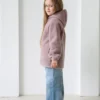 KURTKA MERINO 128/134 MUAVE
