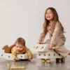 EXPLORER SET - KREATYWNE KLOCKI ROZWIJAJĄCE MOTORYKĘ DUŻĄ, SAND GREY / HONEY YELLOW - obrazek 8